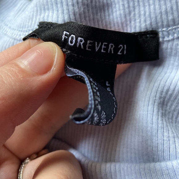 cute blue cropped tank - Picture 2 of 2